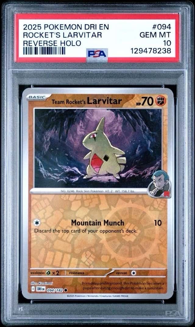 Rocket's Larvitar