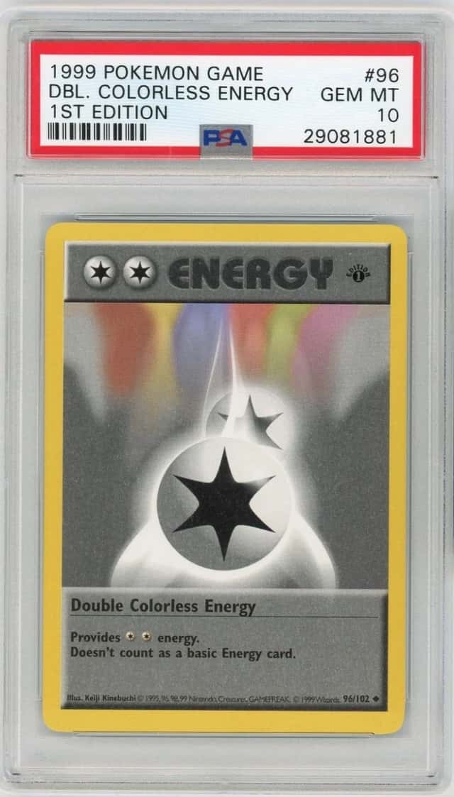 Double Colorless Energy