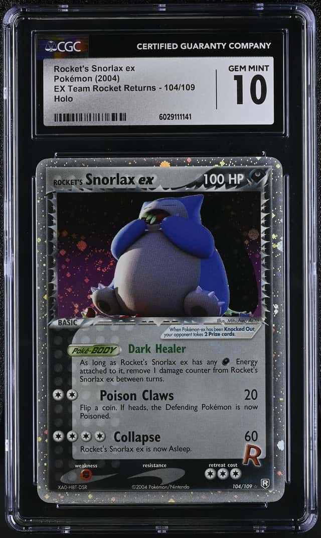 Rocket's Snorlax EX