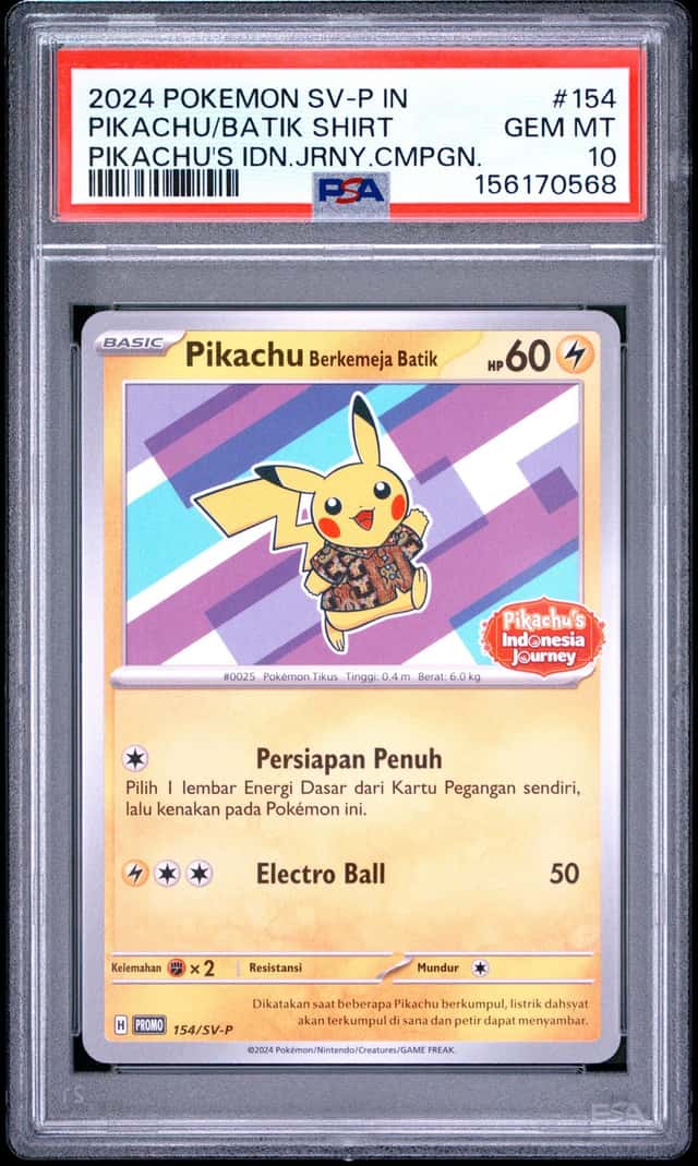 Pikachu/Batik Shirt
