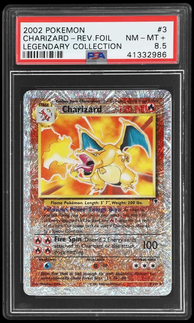 2002 Pokemon Legendary Collection Reverse Foil Charizard #3