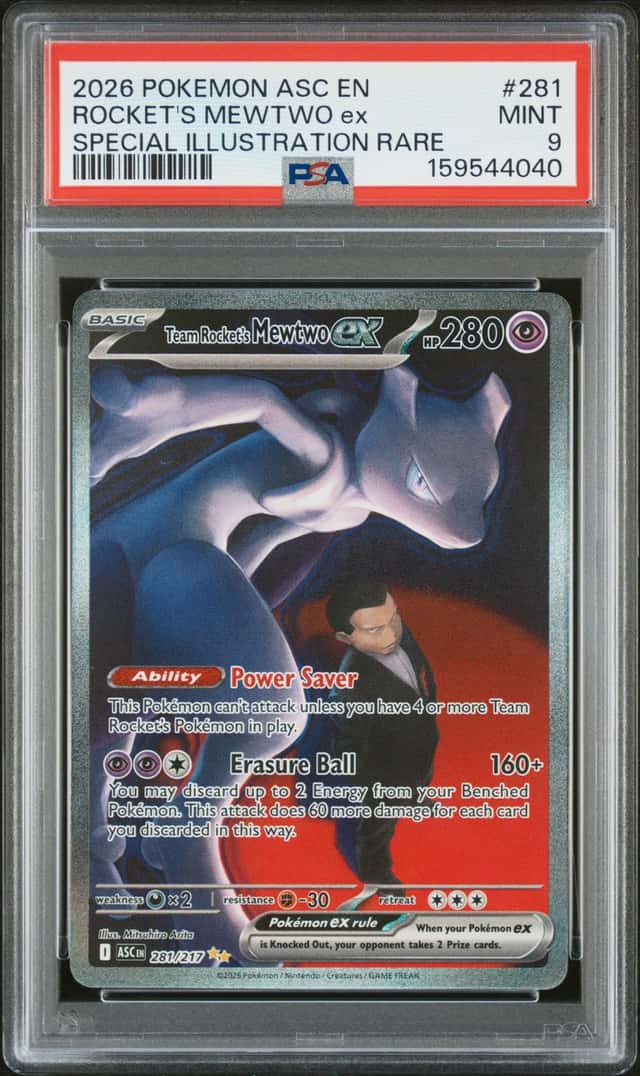 ROCKET'S MEWTWO ex