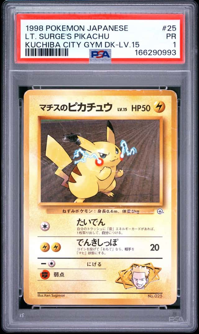 Lt. Surge's Pikachu