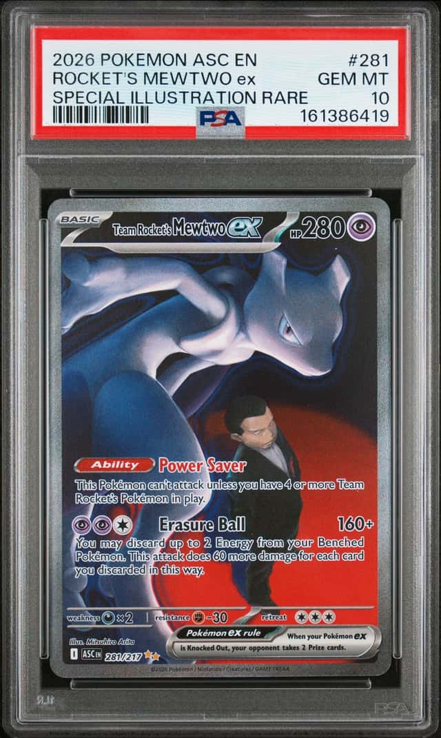 ROCKET'S MEWTWO ex