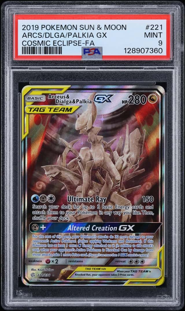 Arceus & Dialga & Palkia GX