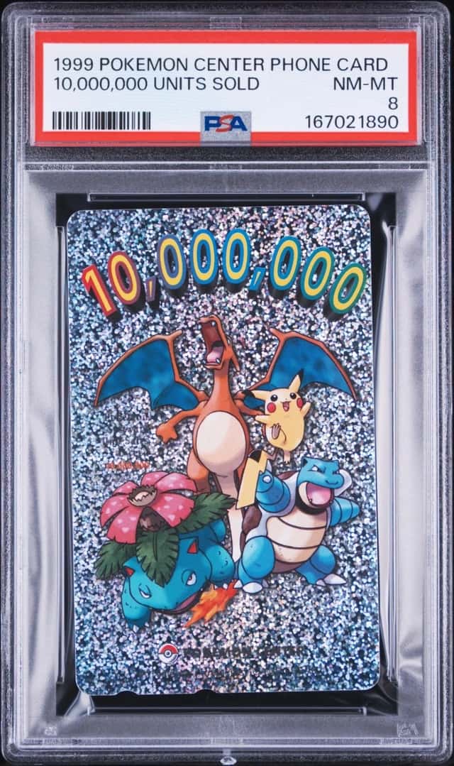 Charizard, Blastoise, Venusaur, PIkachu Holo