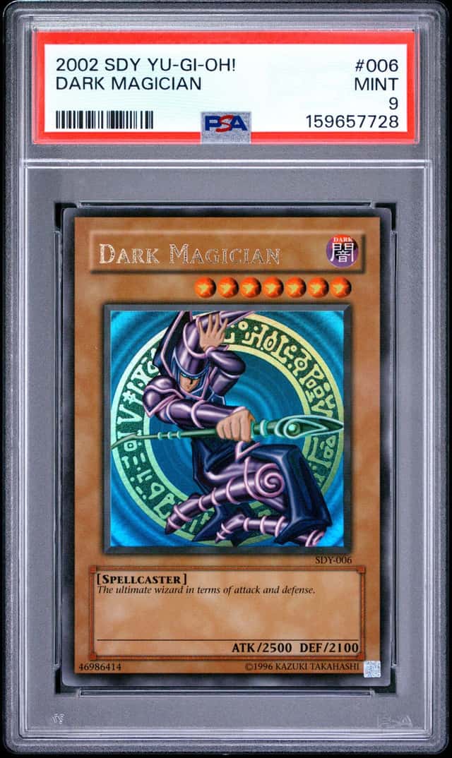 Dark Magician SDY-006 Ultra Rare Unlimited Yugioh PSA 9 *728