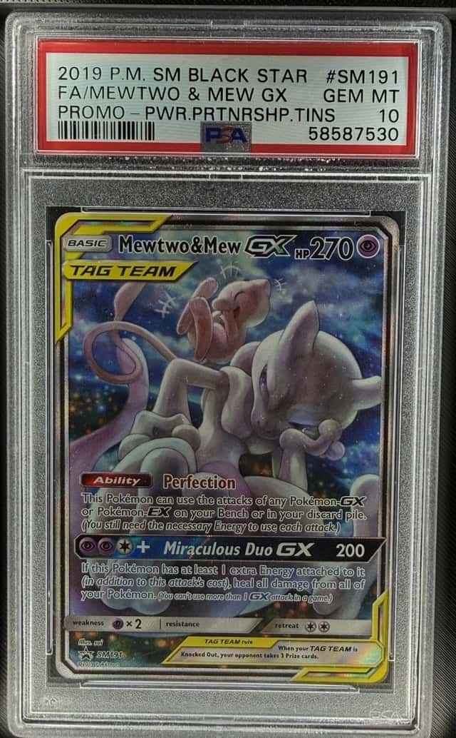 Mewtwo & Mew GX