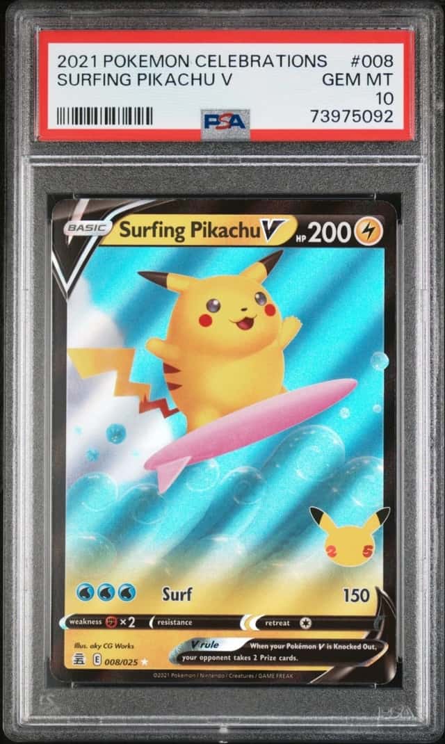 Surfing Pikachu V