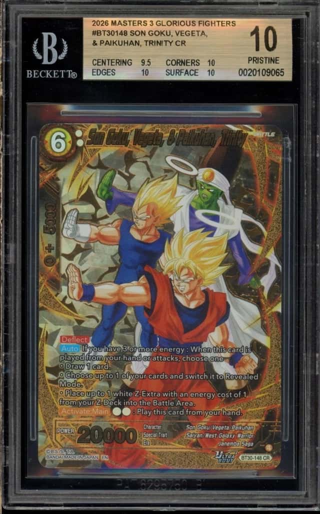 Son Goku, Vegeta, & Paikuhan, Trinity CR
