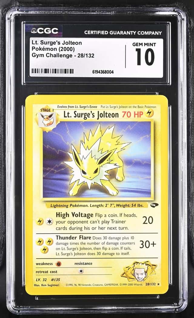Lt. Surge's Jolteon