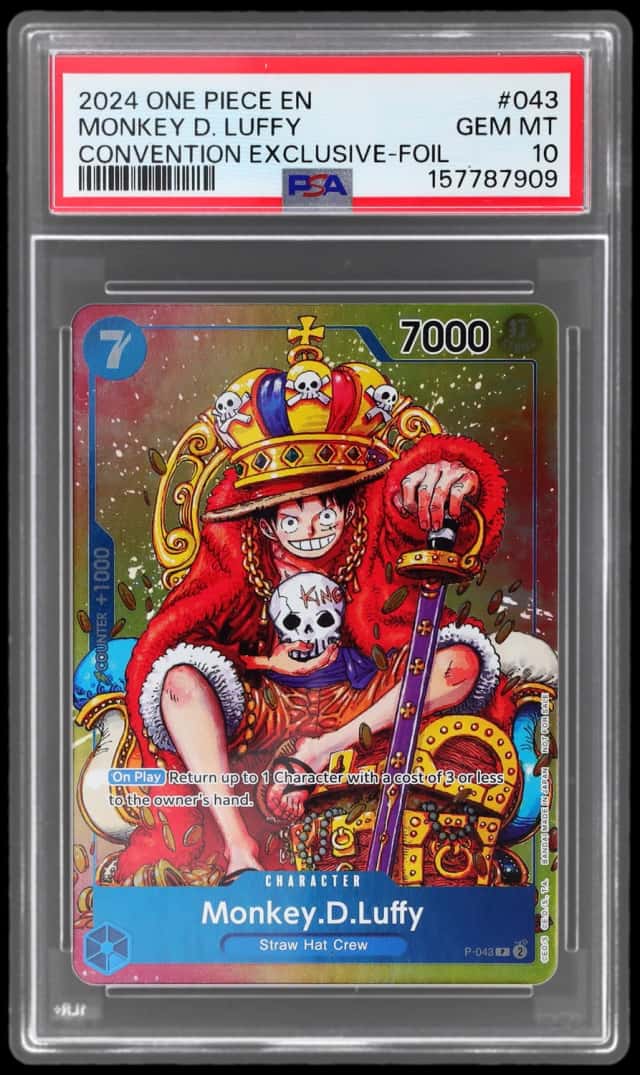 2024 One Piece Promo Convention Exclusive Foil Monkey D. Luffy #P043
