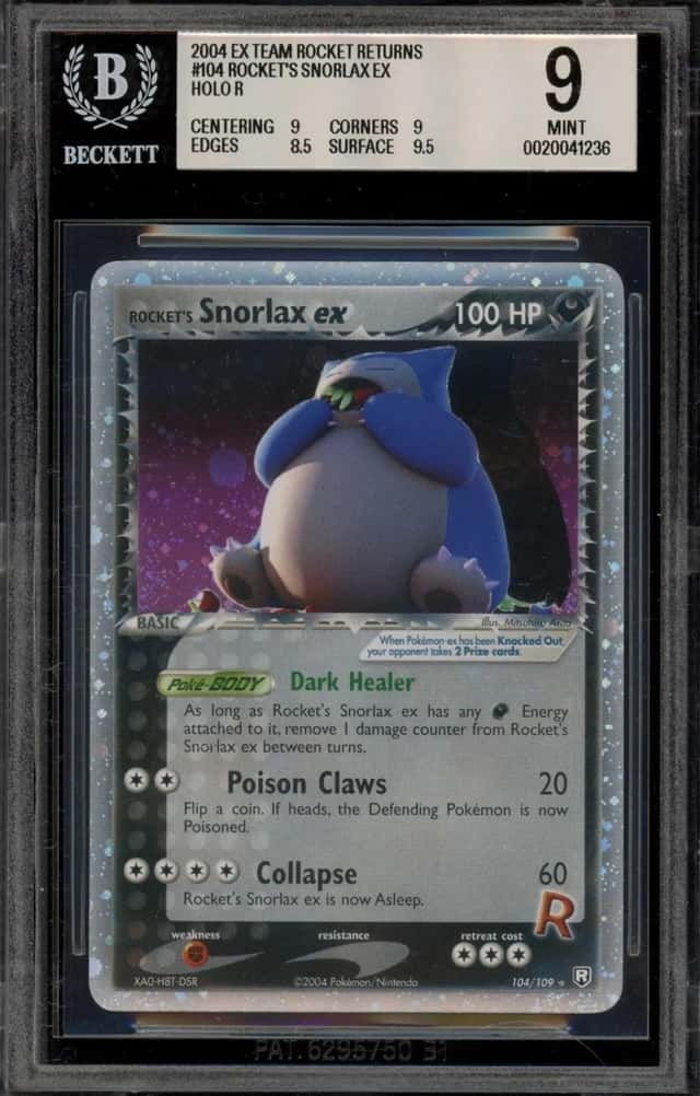 Rocket's Snorlax EX
