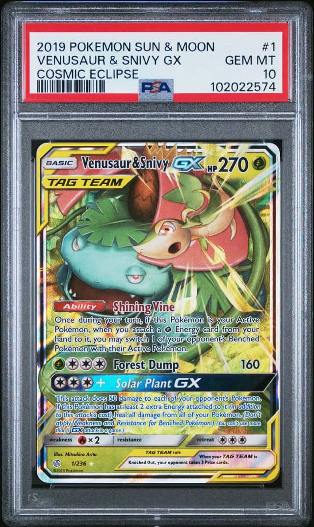 Venusaur & Snivy GX