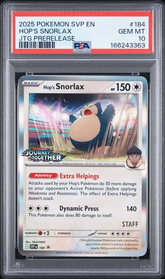 Hop's Snorlax