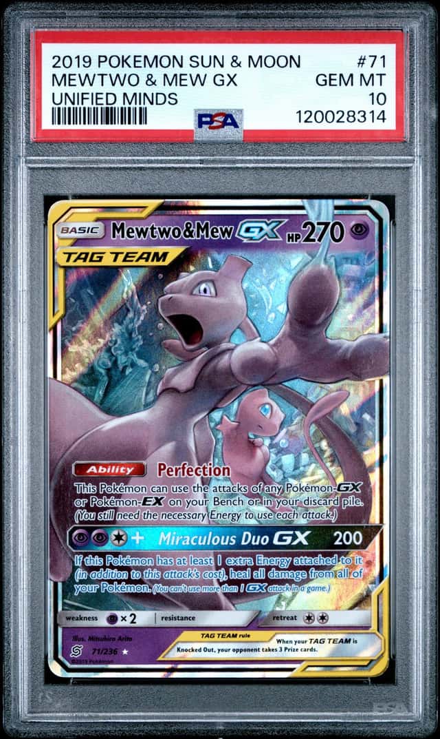 Mewtwo & Mew GX