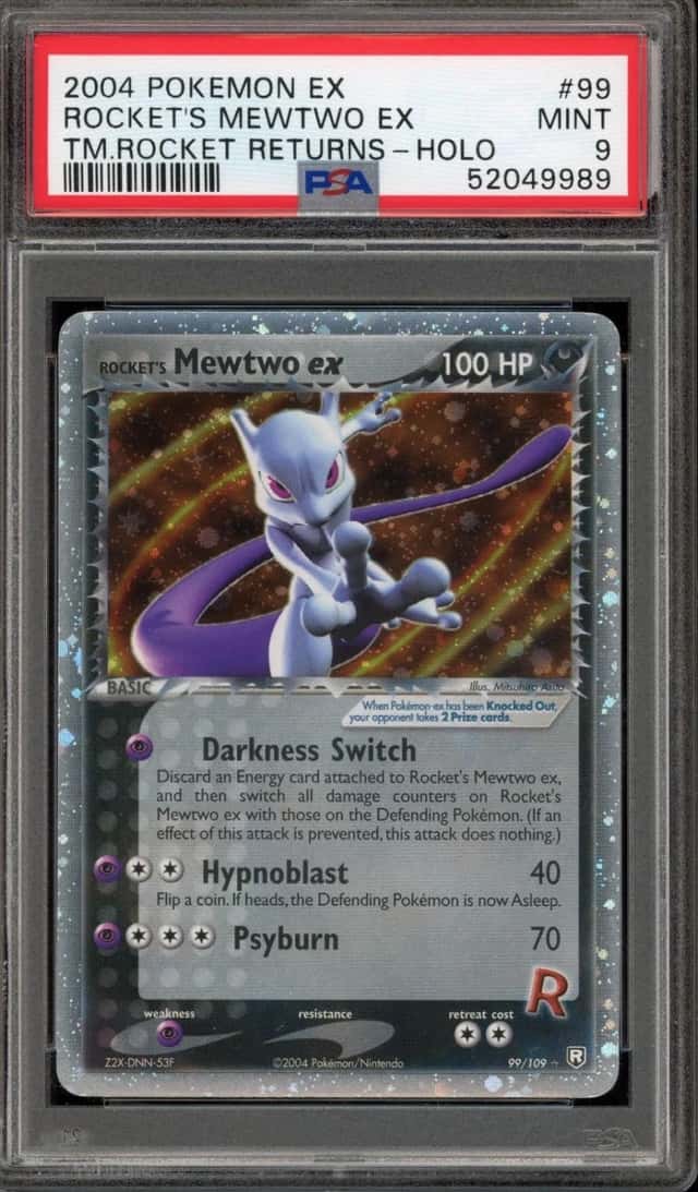 Rocket's Mewtwo EX
