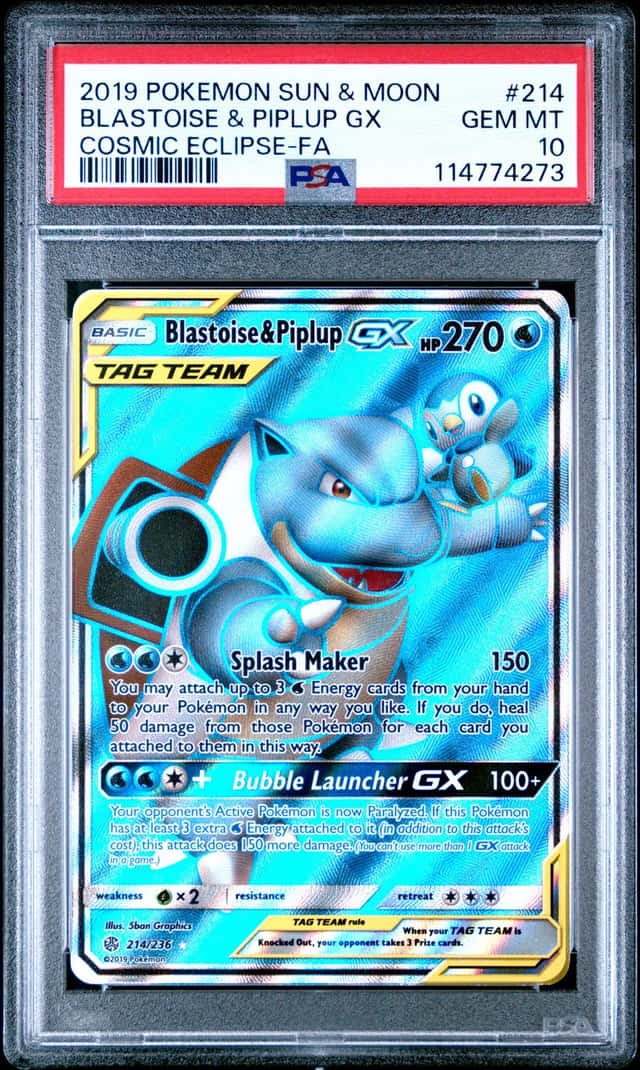 Blastoise & Piplup GX