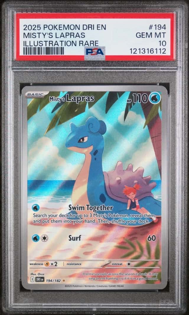 Misty's Lapras