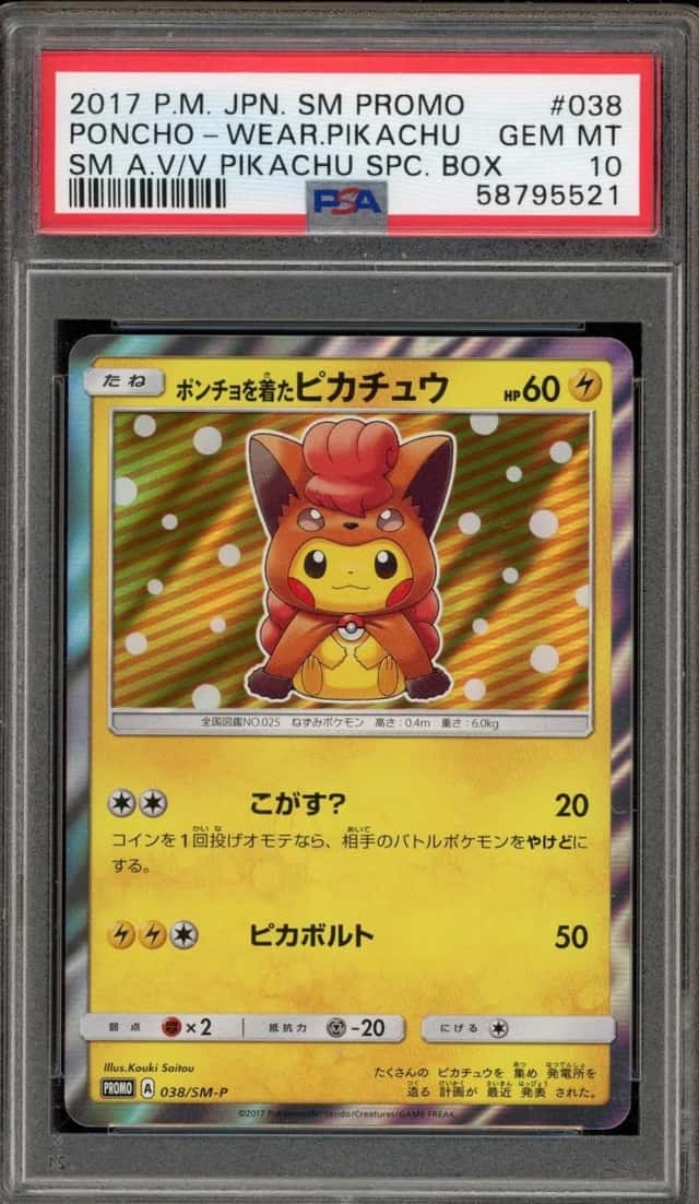 Poncho-Wearing Pikachu