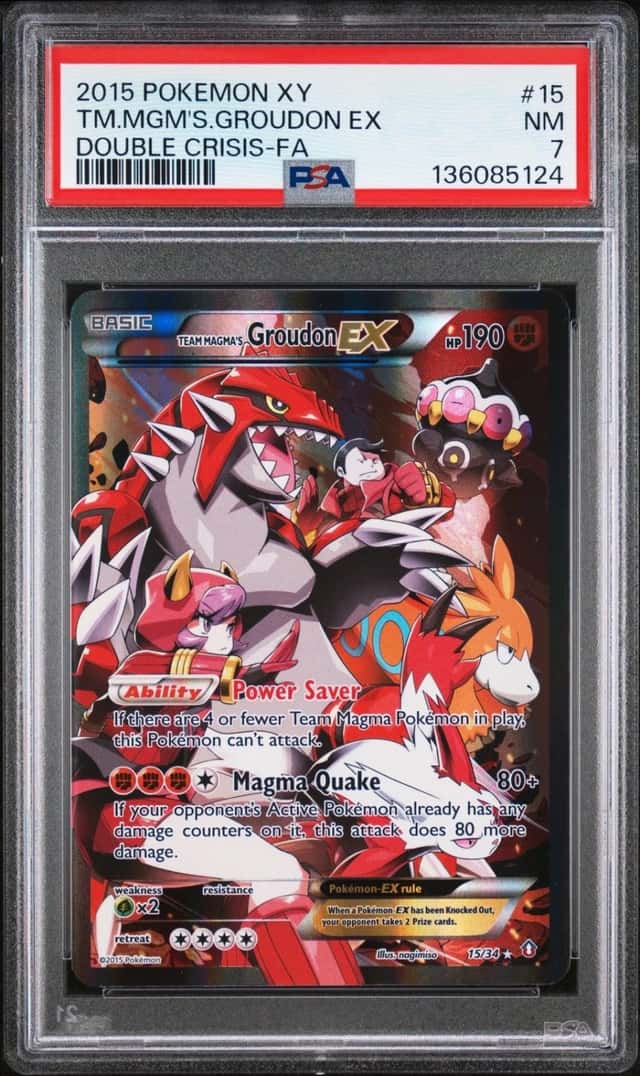 Team Magma's Groudon EX