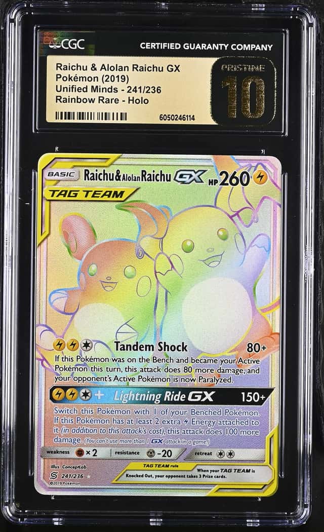Raichu & Alolan Raichu GX