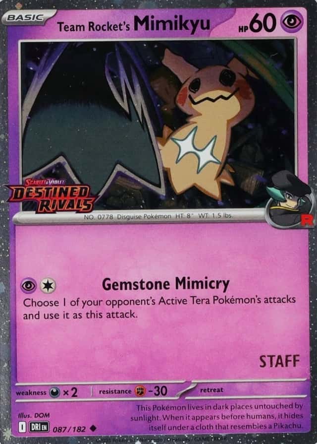 Non-Holo · Prerelease · Staff