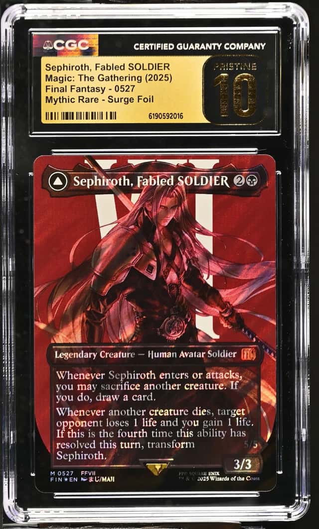 2025 Magic the Gathering MTG Sephiroth - Surge Foil -  Final Fantasy 7 FFVII