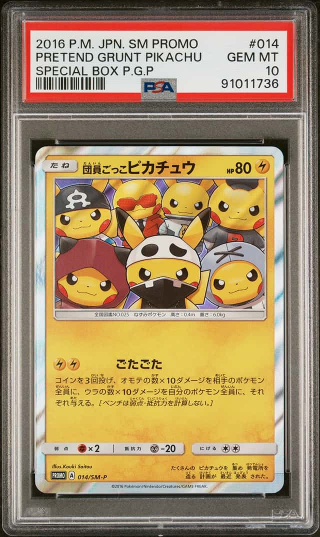 Pretend Grunt Pikachu