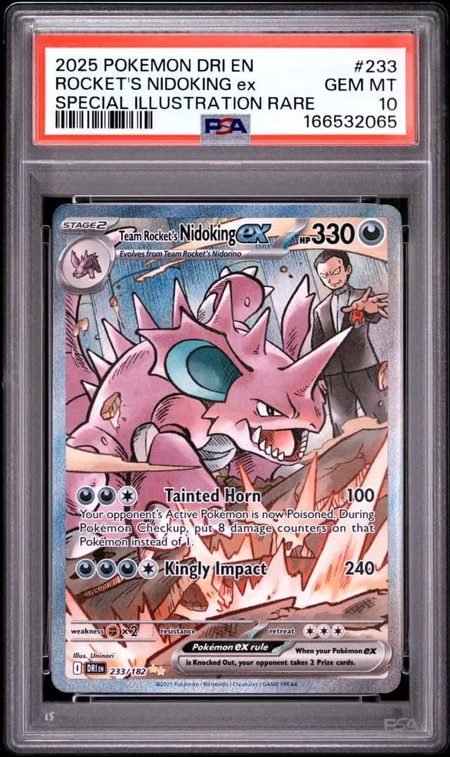 ROCKET'S NIDOKING ex