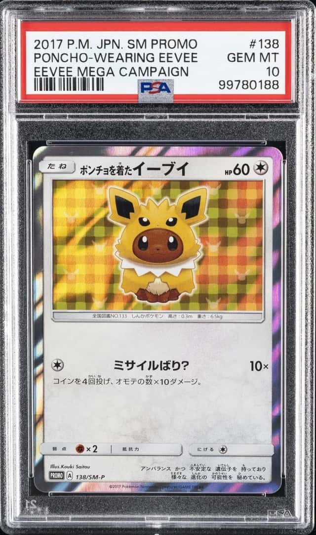 Poncho-wearing Eevee