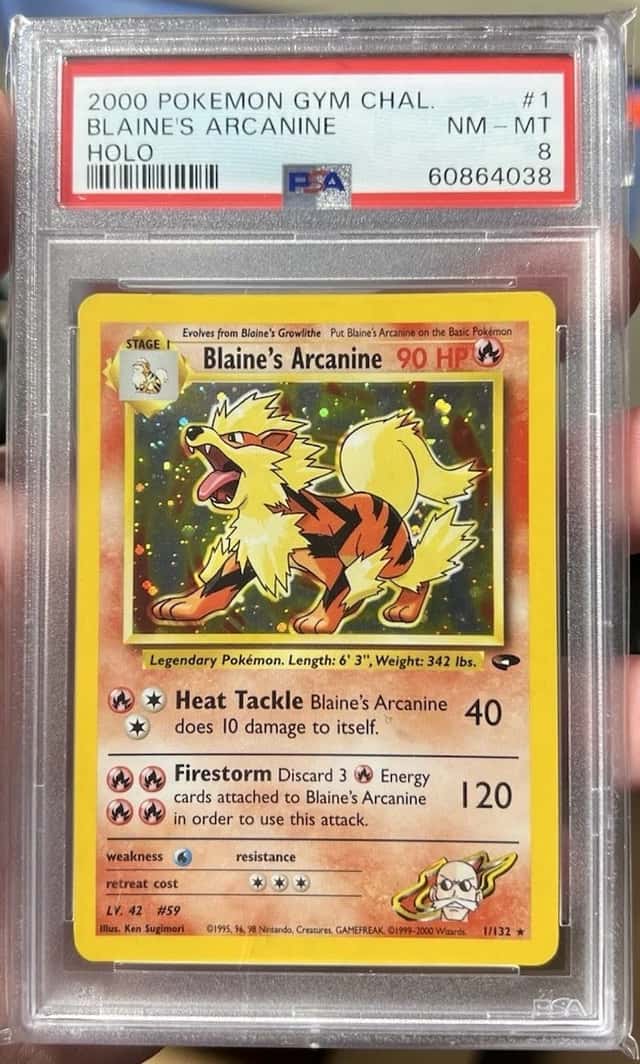Blaine's Arcanine