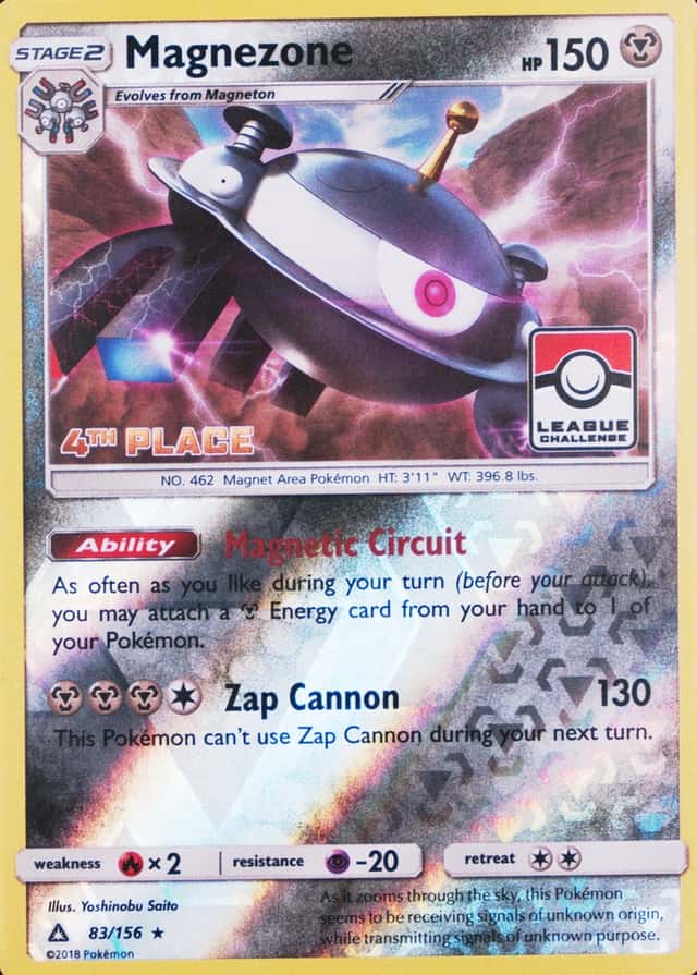 Reverse Holo · 4Th League Place