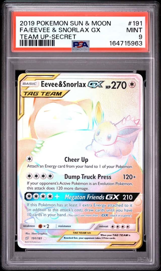 Eevee & Snorlax GX