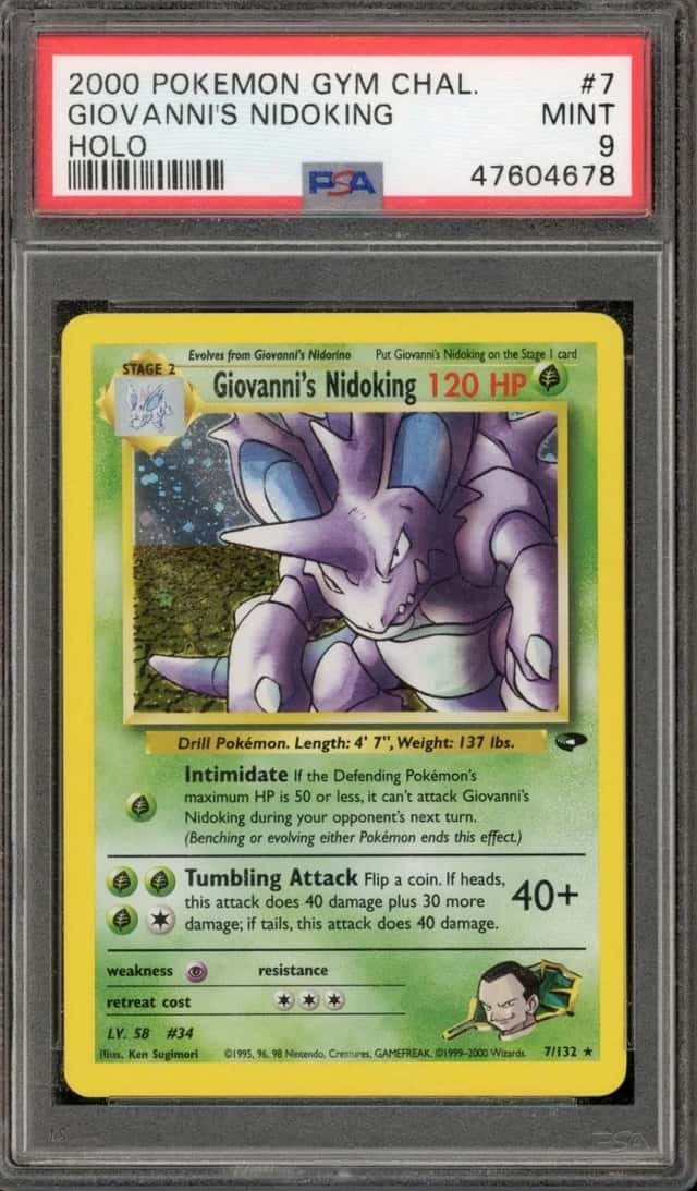 Giovanni's Nidoking