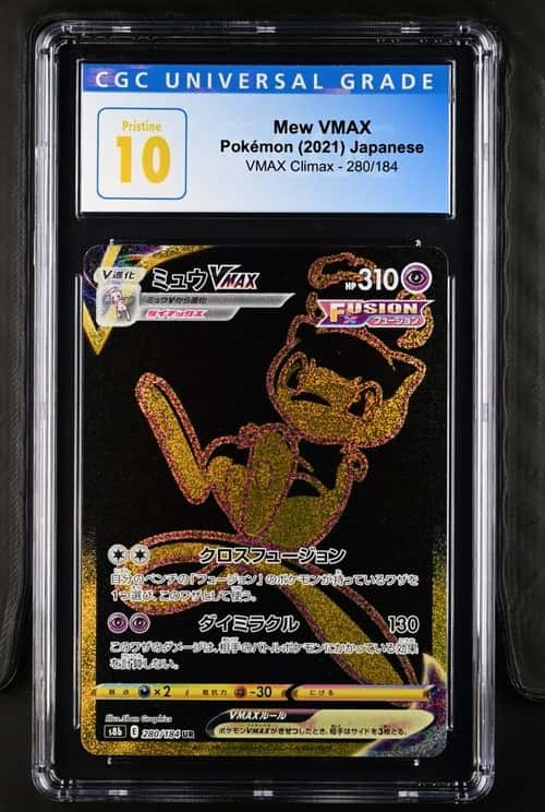 Pokemon Mew Vmax Climax 280/184 Ultra Rare Japanese CGC 10 Pristine