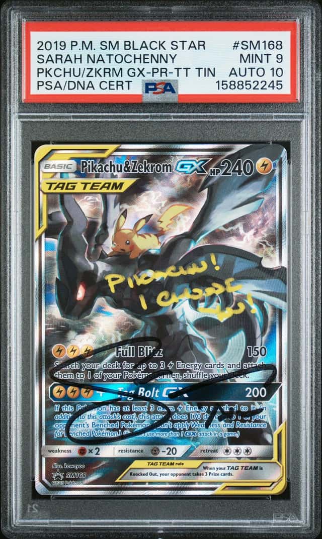 Pikachu & Zekrom GX