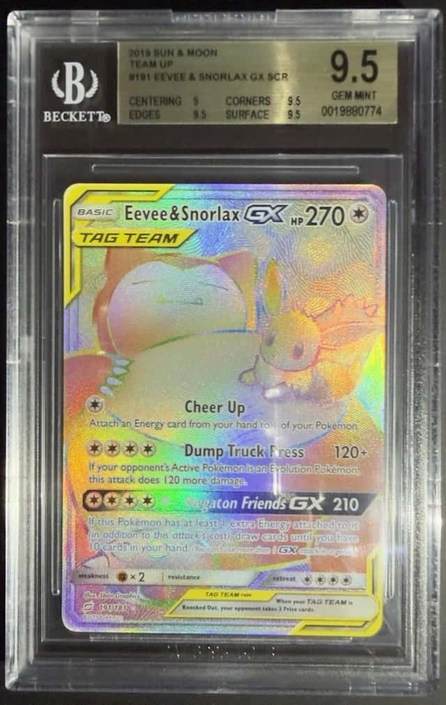 Eevee & Snorlax GX