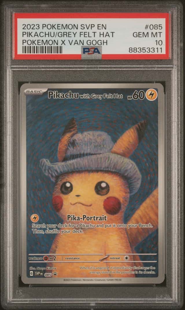 2023-25 Pokemon SV Black Star Promos Pikachu 2023 #085 PSA 10 GEM MINT GEM MINT