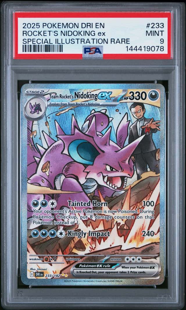 ROCKET'S NIDOKING ex