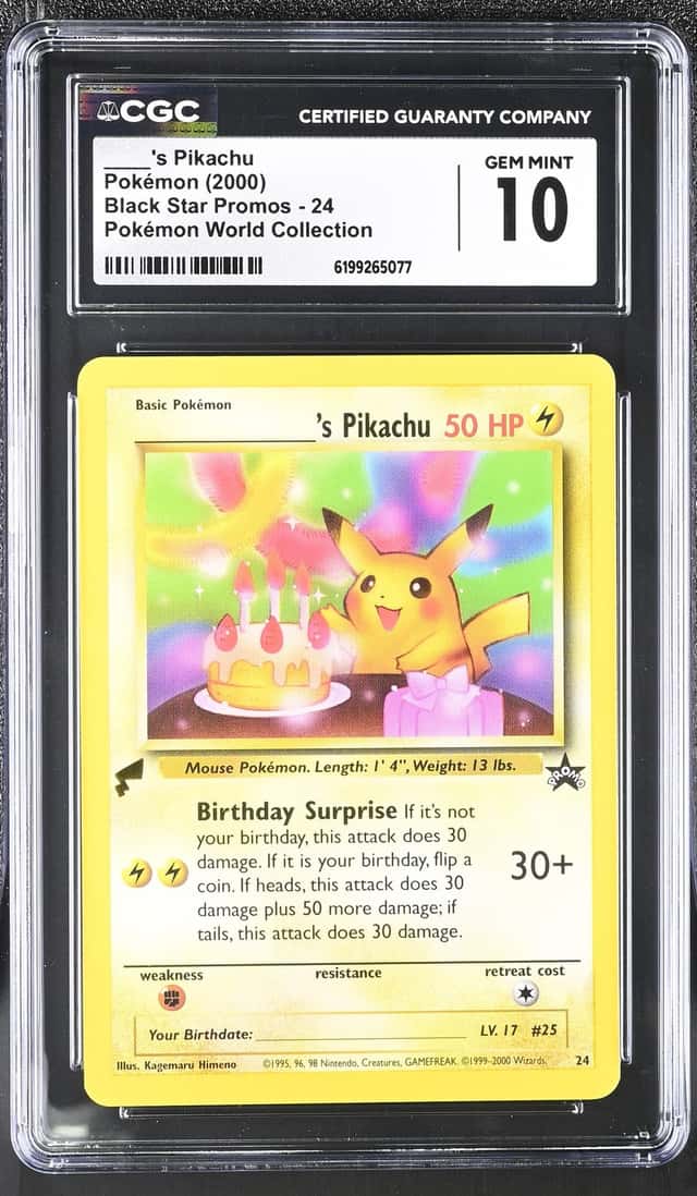 Birthday Pikachu