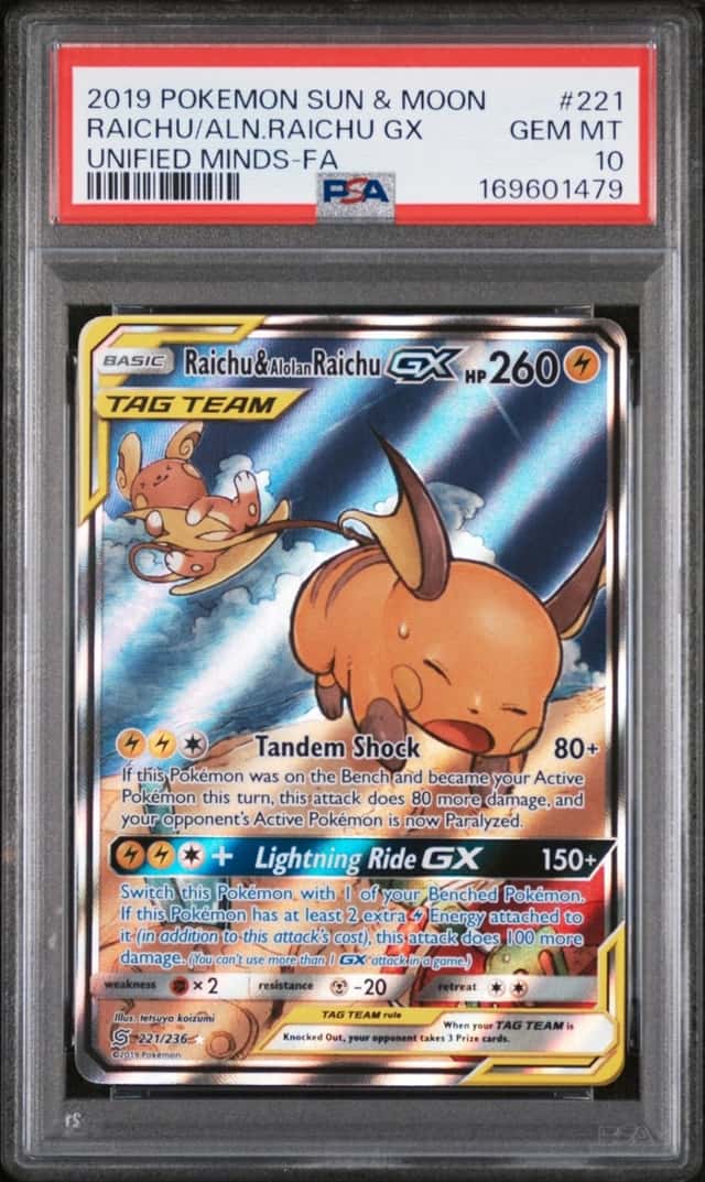 Raichu & Alolan Raichu GX