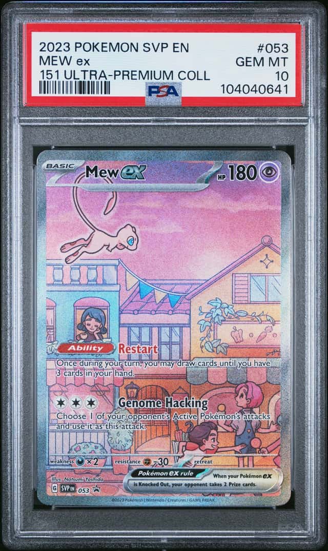 2023 POKEMON SVP 151 ULTRA-PREMIUM COLLECTION #053 MEW EX PSA 10