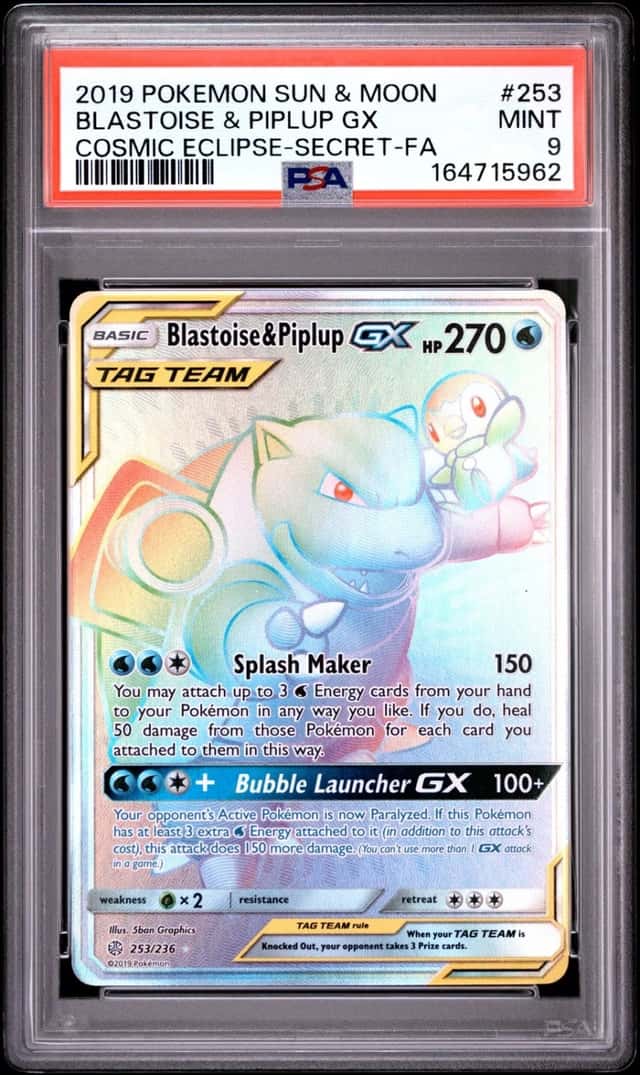 Blastoise & Piplup GX