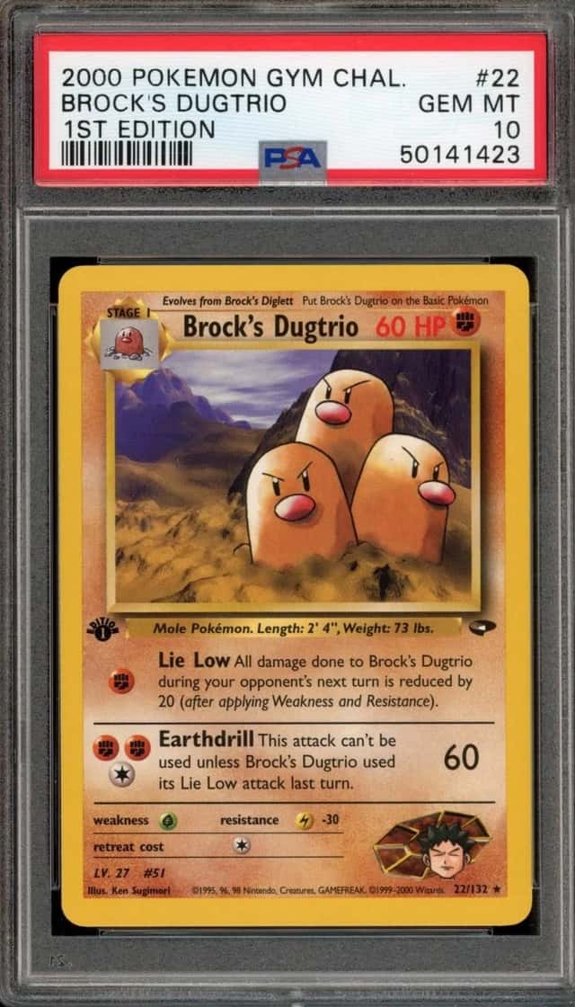 Brock's Dugtrio