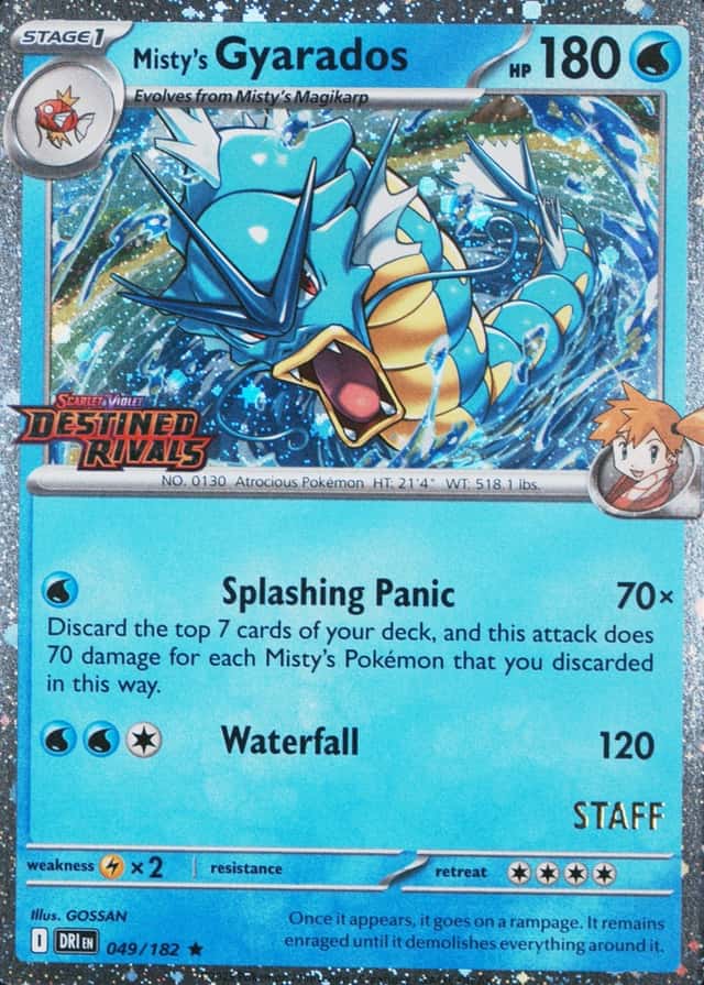 Non-Holo · Prerelease · Staff