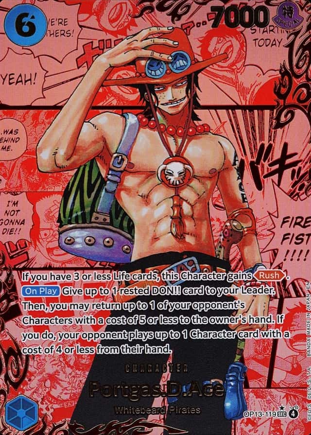 Op Red Manga Art