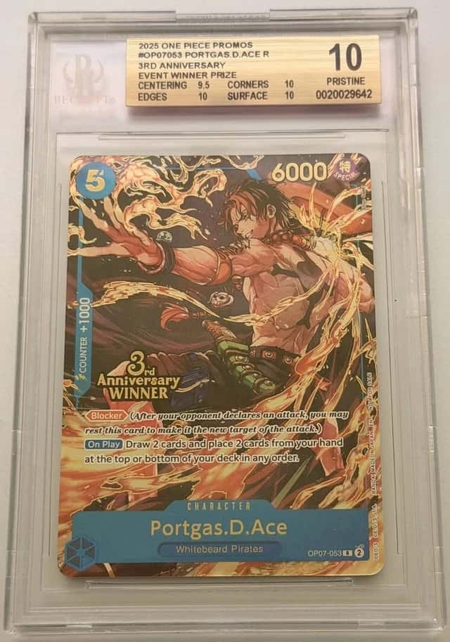Portgas.D.Ace R/(3rd Anniversary Event )