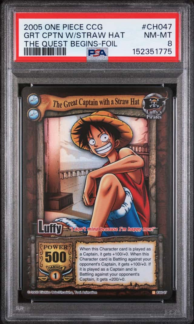 GRT CPTN W/STRAW HAT