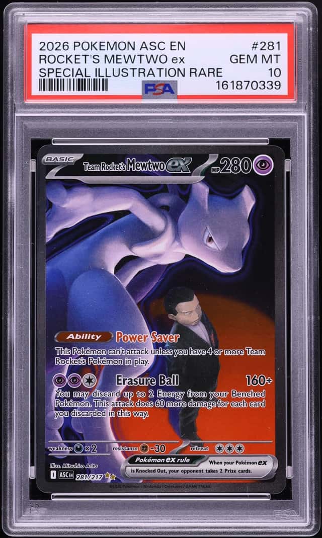 ROCKET'S MEWTWO ex